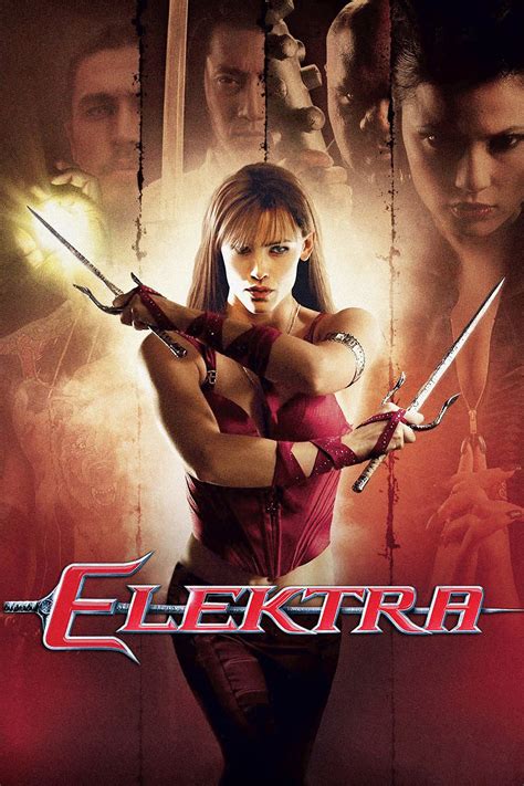 Elektra ist ein Superhelden-Film aus dem Jahr 2005 von Rob Bowman mit Jennifer Garner und Goran Visnjic.. Mit Elektra bekommt die von Frank Miller ersonnene Ninja-Kämpferin ihren eigenen Film ...